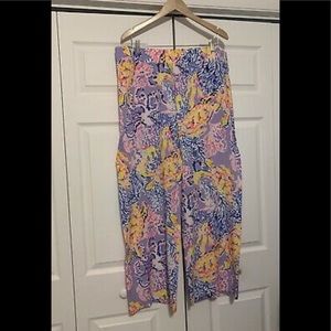 Lilly Pulitzer Oh So Snappy Bal Harbour Pants  XL